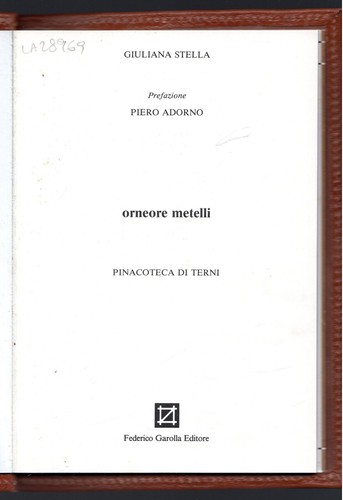 Orneore metelli - orneore,