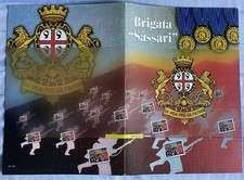 Folder francobollo Brigata