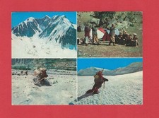 Cartolina Spedizione Karakorum Expedition - 1974 - varie firme per Vienna