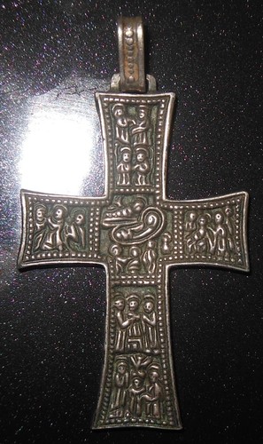 Particolarissima croce argento - croce,