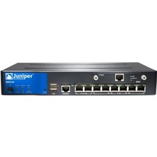 Juniper SRX210 – Enterprise Firewall, 8 Port (2x Gigabit, 6x Fast Ethernet)