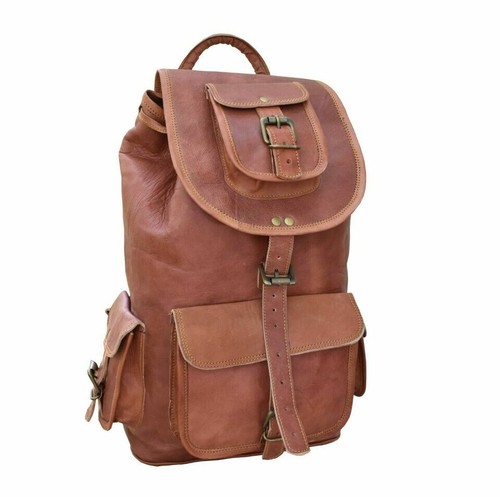Borsa zaino uomo hipster vera
