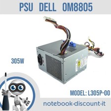 Alimentatore DELL 0M8805 per Computer dell  OPTIPLEX GX620   L305P-00  305w