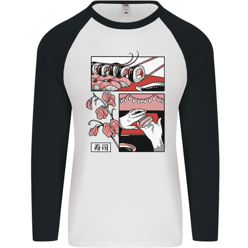Shirt baseball uomo sushi - baseball,