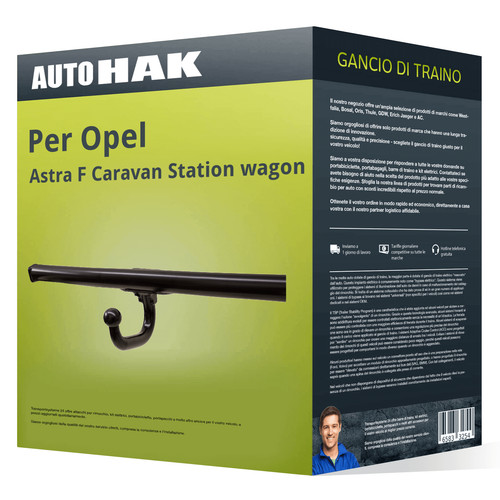 Gancio traino adatto per opel - traino,