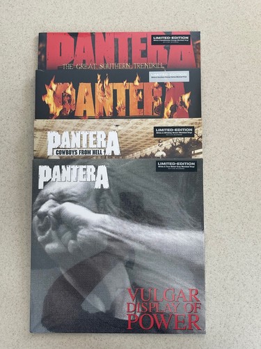Pantera colored vinyl lp - vinyl,