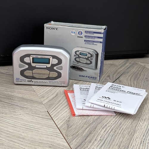 Sony walkman fx493 radio - sony,