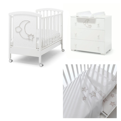 Erbesi set lettino moon - set, +