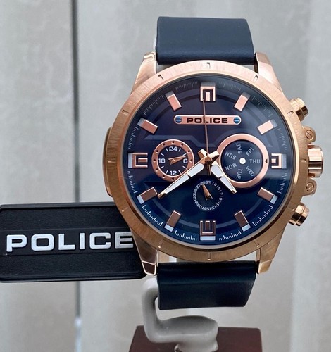 Nuovo orologio uomo police blu - orologio,