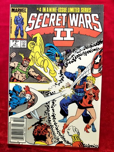 1986 secret wars 4 edicola - secret, #4
