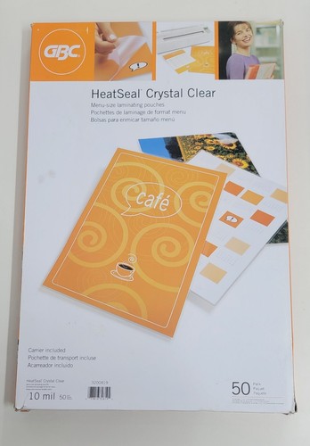 Gbc heatseal crystal clear - heatseal,