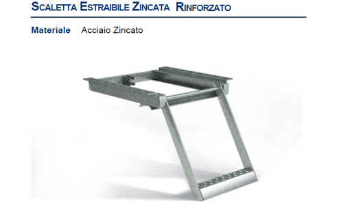 Scaletta salita retrattile - scaletta,