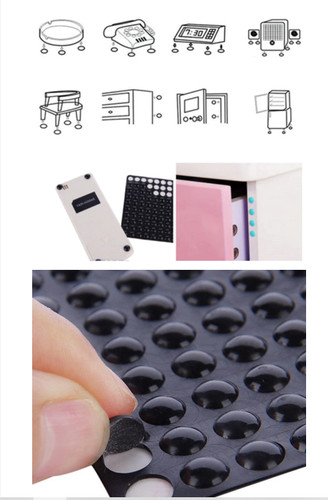 Porta silicone autoadesiva - in,