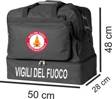 Borsone  personalizzato con stampa corpo nazionale dei Vigili del Fuoco