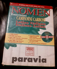 NOMEN - IL NUOVISSIMO Campanini Carboni - PARAVIA - ISBN: 9788839551528 (AN12)