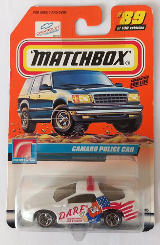 Matchbox chevrolet camaro - chevrolet,