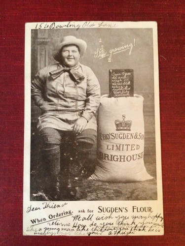 Sugden flour posted 1905 - sugden’s,