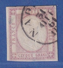 Italia Napoli 1861 5 Grano
