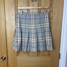 Burberry gonna plissettata