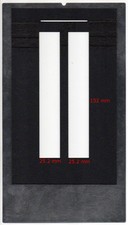 Porta pellicola per Imacon Flextight FOTO/343, scansione full frame 2 strisce pellicola 35mm