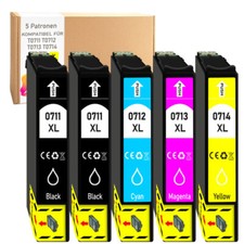 5 cartucce stampante XL per
