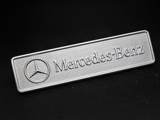 MERCEDES 93MM 9,3 CM LOGO SIGLA EMBLEMA FREGIO STEMMA SCRITTA TARGHETTA BADGE