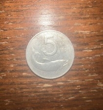 Moneta 5 Lire 1951 Rara 