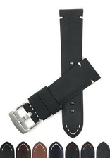 20mm Distressed Leather Watch