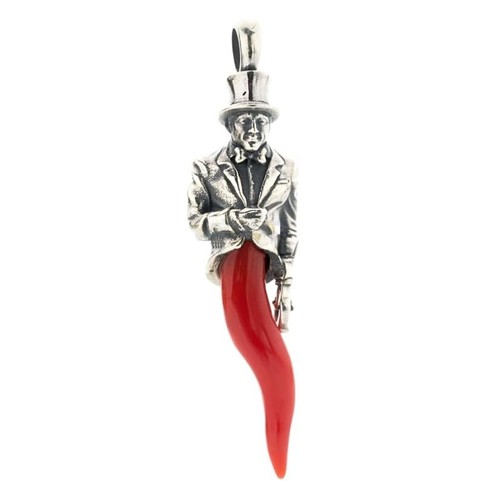 Ciondolo gobbetto argento 925