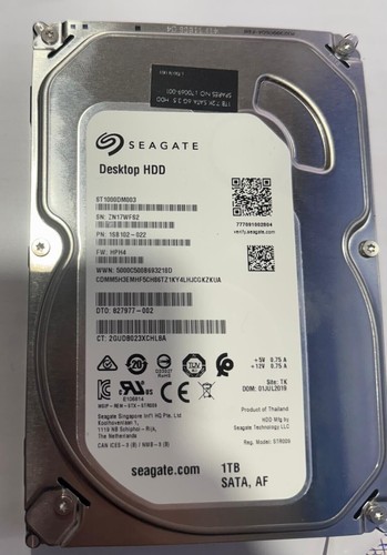 Hard disk 1tb barracuda - 3,5",