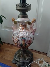 Lampada Da Tavolo Ceramica Capodimonte