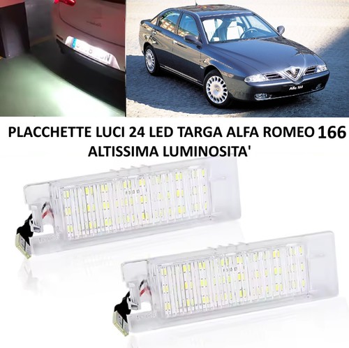 Coppia placchette luci targa - placchette,