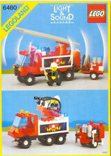 Lego 6480  Light & Sound Hook and Ladder Truck Usato con istruzioni