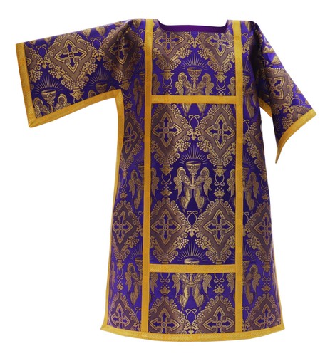 Dalmatica romana viola con - dalmatica,