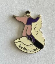 98 - Pin's SKI MONOSKI LES MENUIRES