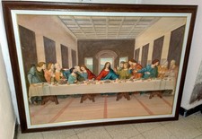 ULTIMA CENA olio su tela