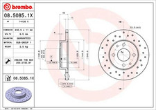 COPPIA DISCHI FRENO BREMBO