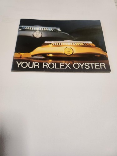 Libretto rolex oyster anni - libretto,