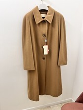 cappotto lungo cammello