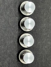 Set di 4 - Bulloni Phase Linear PL400 Jeweled Faceplate - Design audio rovere bianco