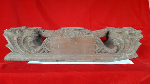 Antico pannello floreale