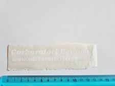 ADESIVO CARBURATORI BERGAMO