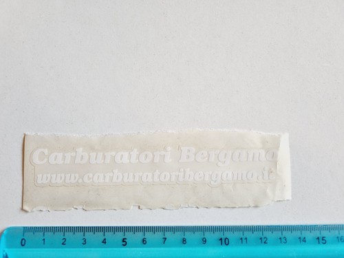 Adesivo carburatori bergamo - carburatori,