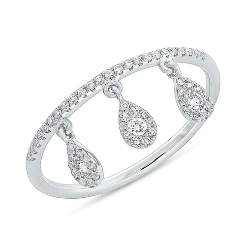 Anello dondolante diamante - anello,