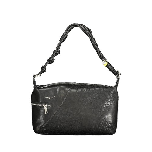 Desigual black polyurethane - black,