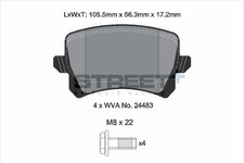 Pastiglie Freni AUDI Q3 (8UB