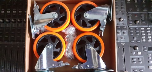 Ruote flight case 125 - , mm
