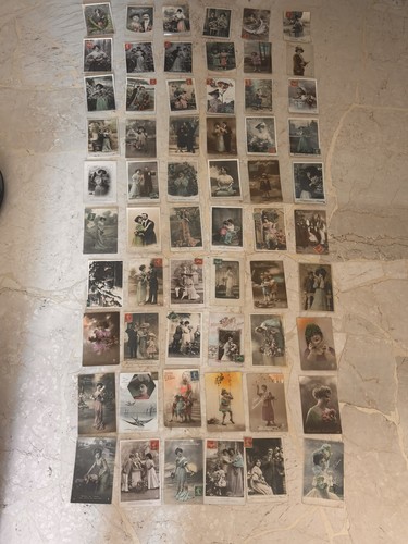 Lotto cartoline primi 900 - lotto,