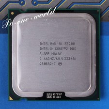 Processore Intel Core 2 Duo E8200 E8300 E8400 E8500 E8600 LGA 775 6M desktop CPU