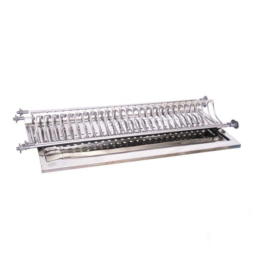 Scolapiatti inox set 3 - inox, cm